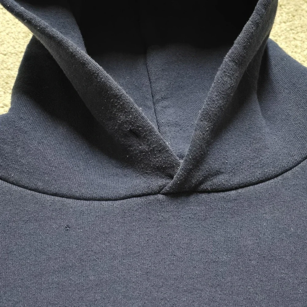 VTG‎ 90s Ole Miss Rebels Russell Athletic Hoodie Mens 3XL Navy NCAA